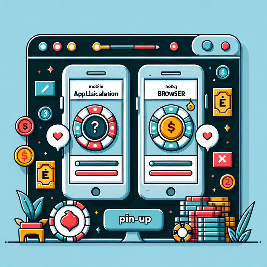 Pinup'ta Mobil Uygulama mı Tarayıcı mı? Hangisi Daha İyi?